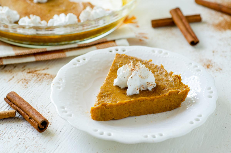 Pumpkin Pie slice