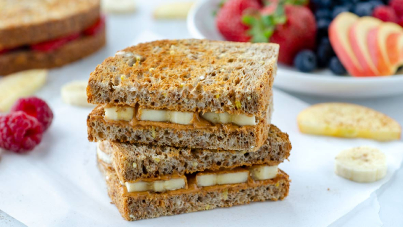 Grilled Nut Butter Sandwich