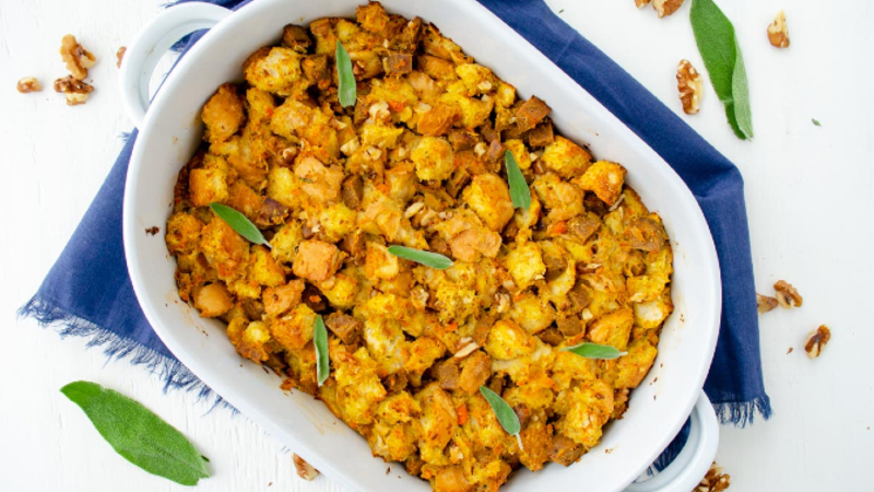 vegan stuffing with sausage