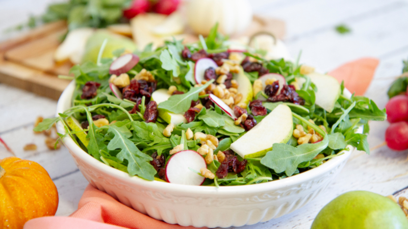 Arugula and Pear Salad