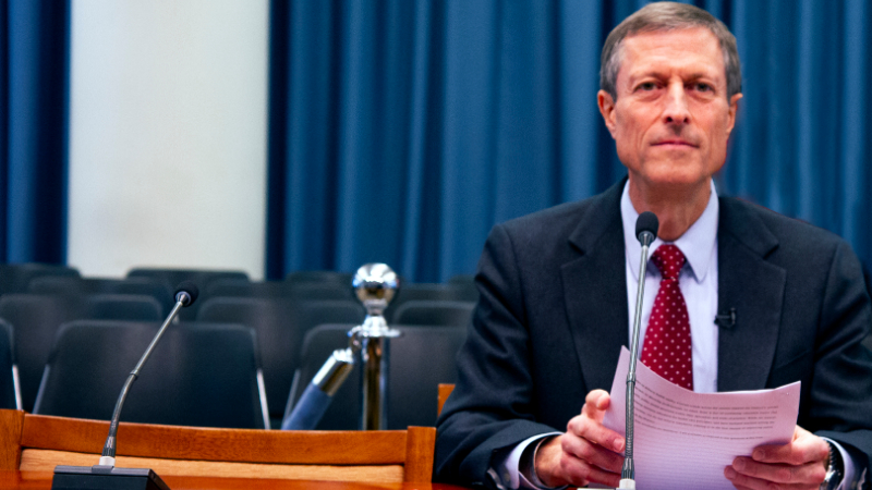 Neal Barnard testifying before D.C. Council hearing