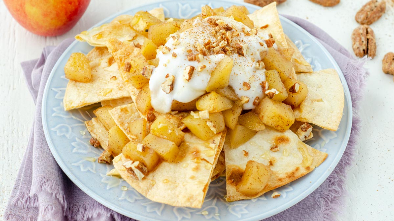 Apple Pie Nachos