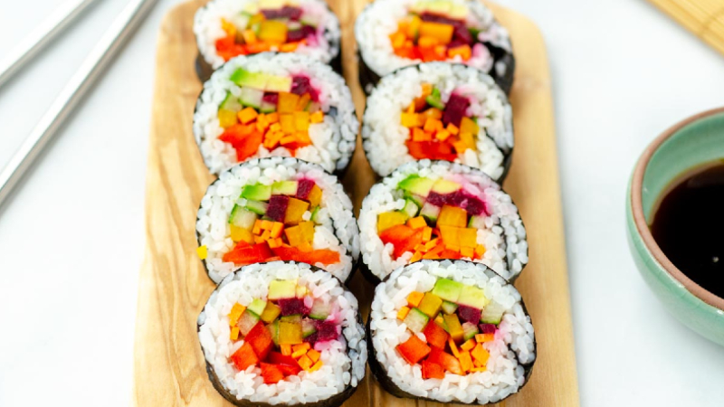 Rainbow Sushi