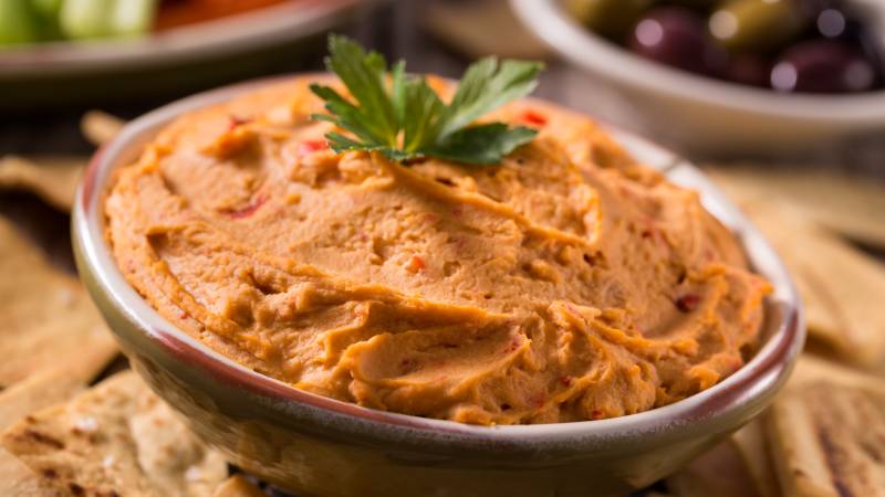 roasted pepper hummus