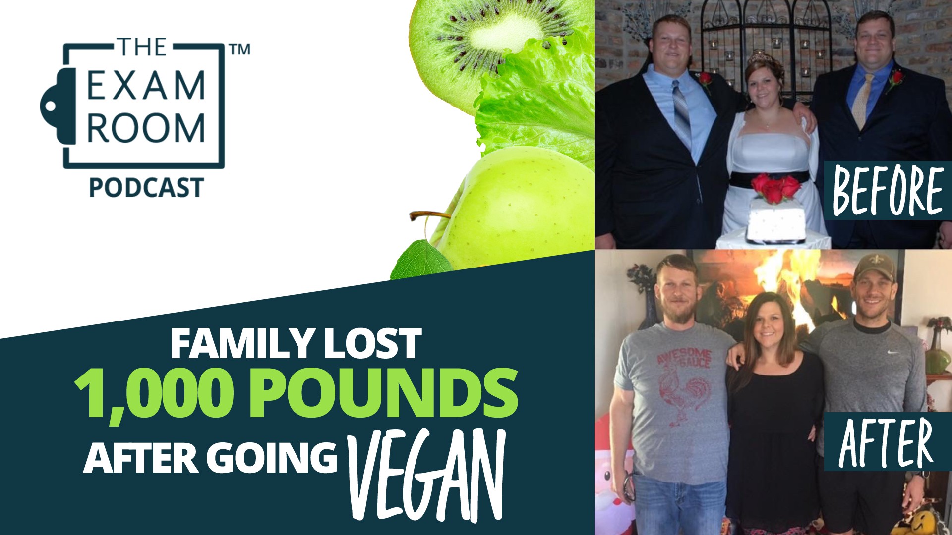 Family Lost 1,000 Pounds By Going Vegan