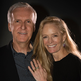 Suzy Amis Cameron and James Cameron