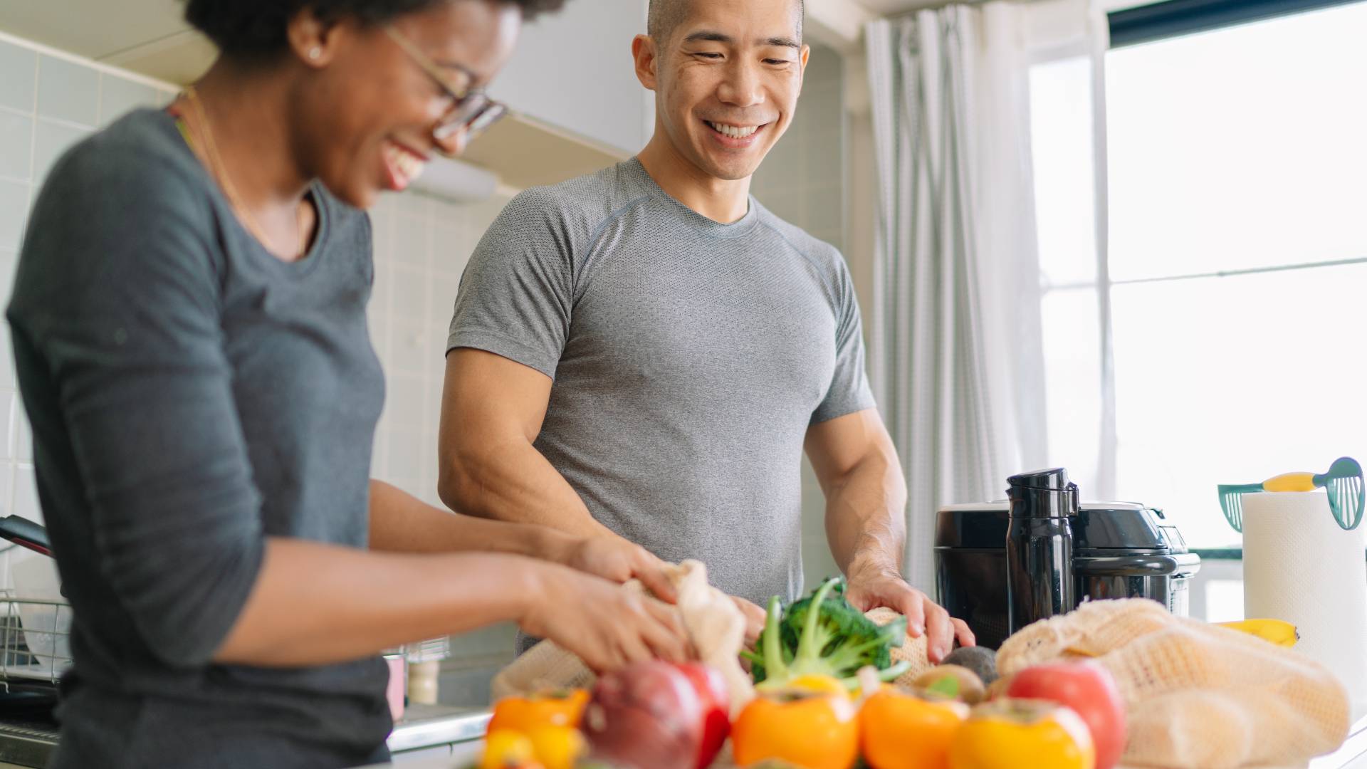 vegan couple