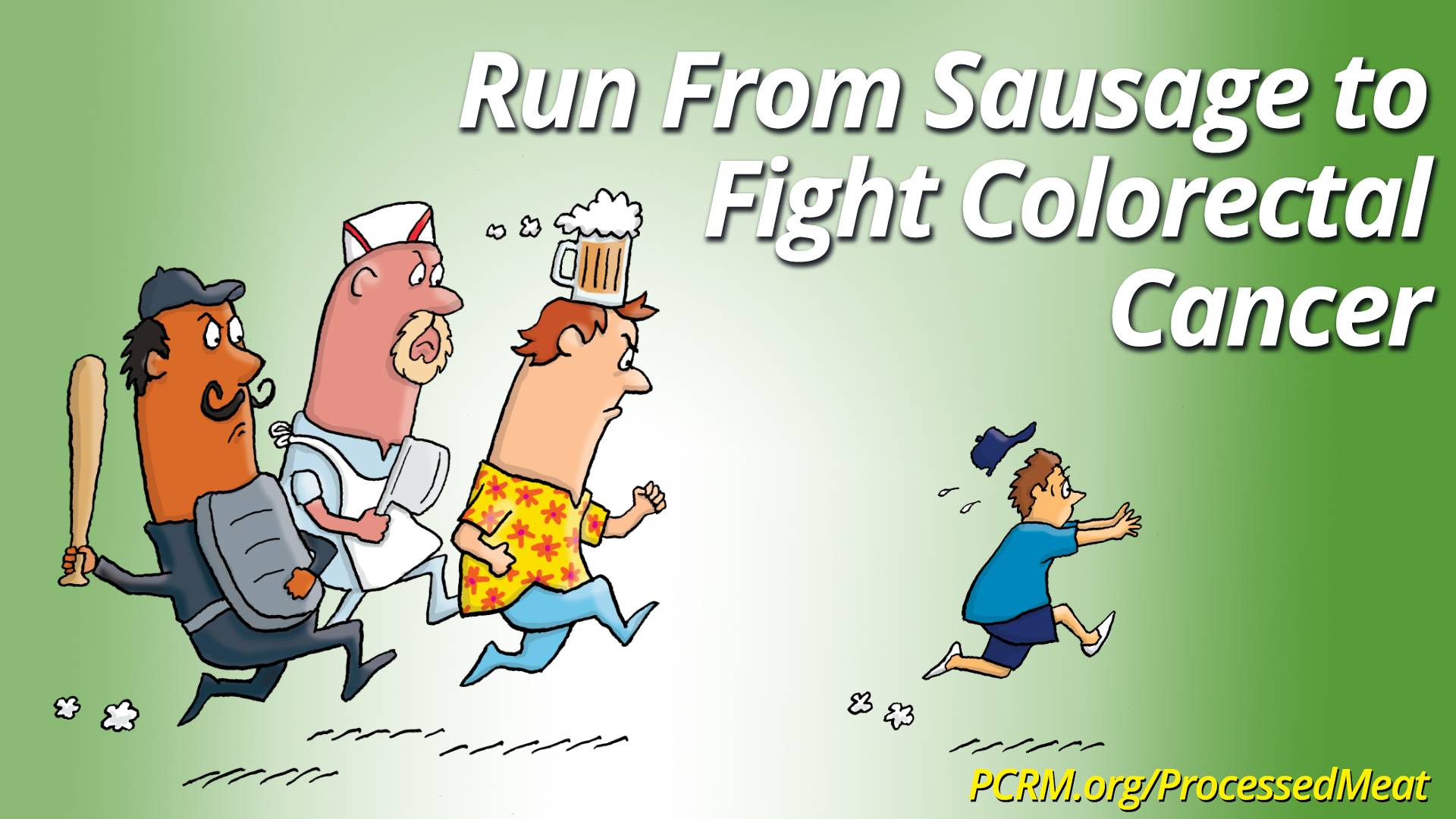 running sausages