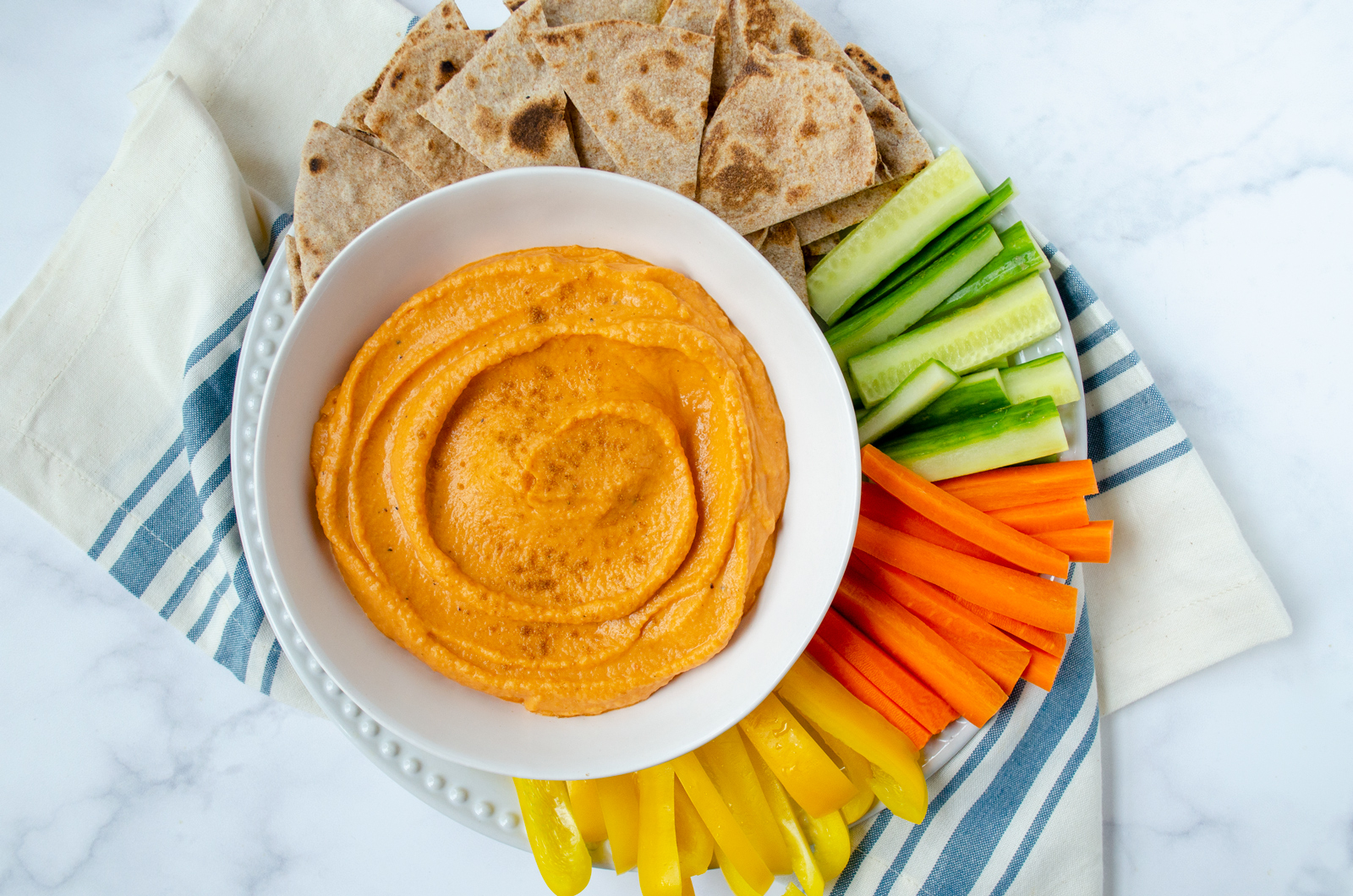 red pepper hummus