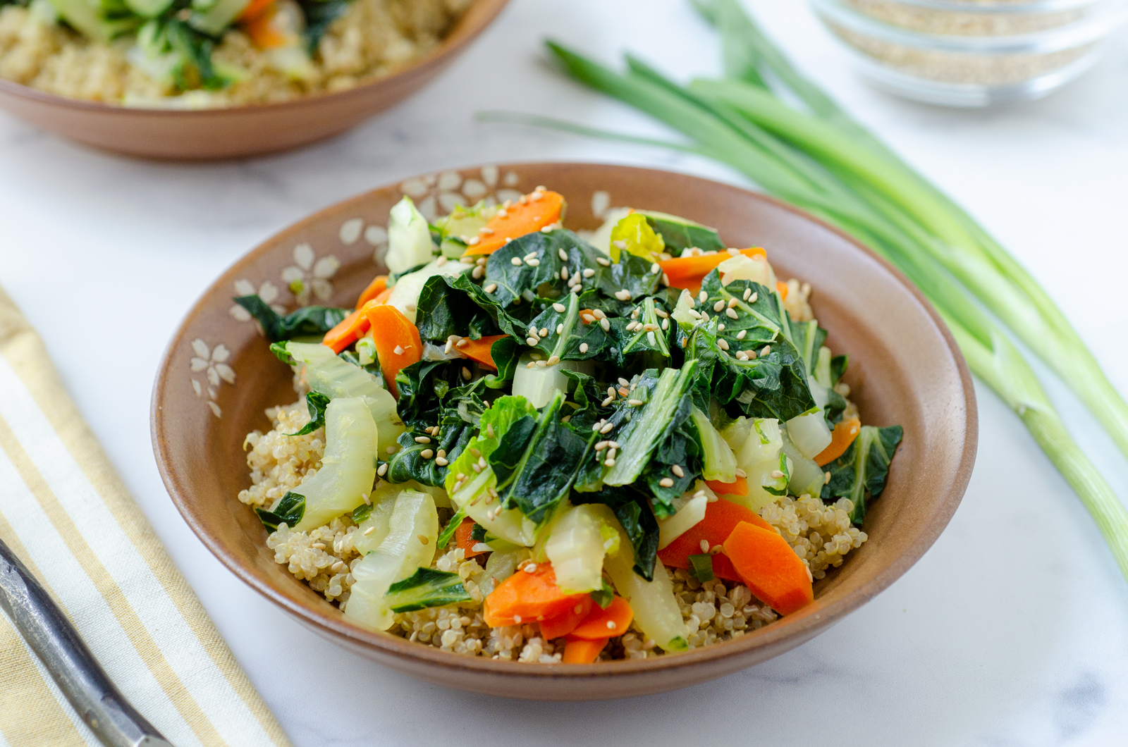 Sesame Bok Choy