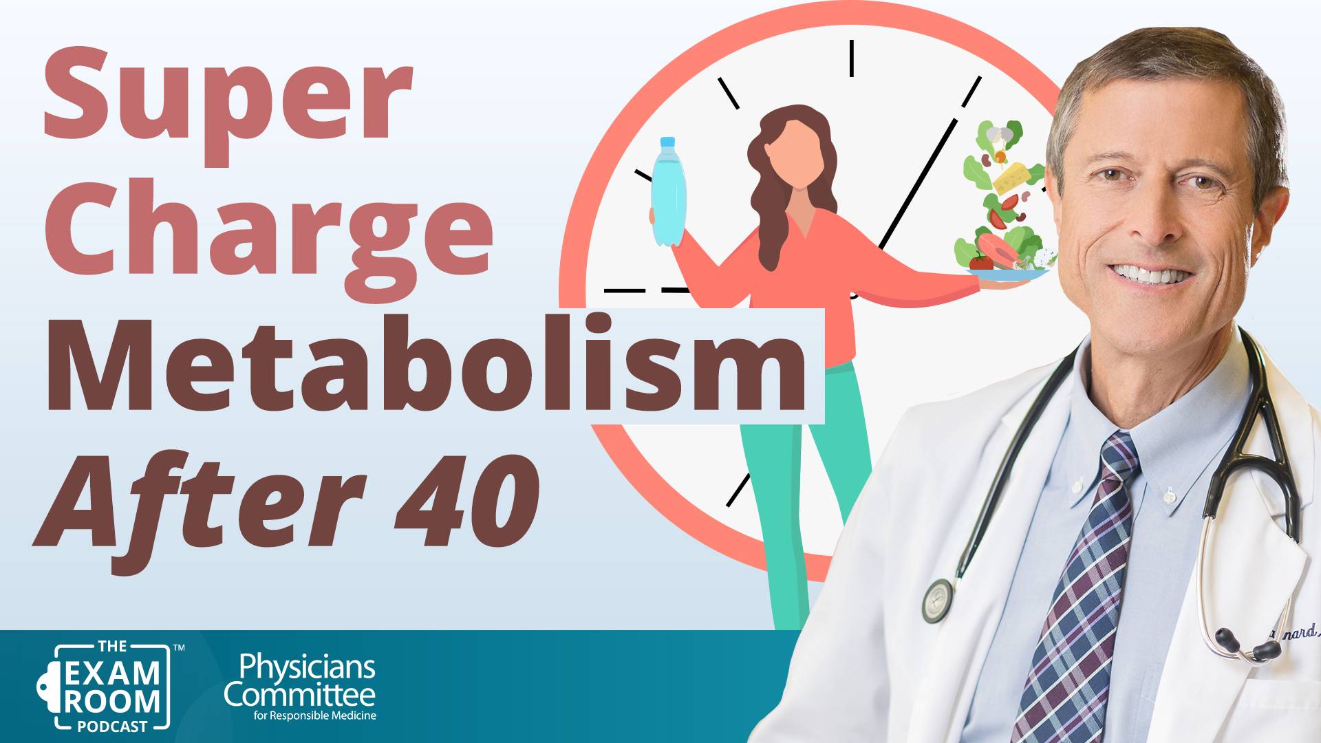 Speeding Up Metabolism After 40 | Dr. Neal Barnard Live Q&A