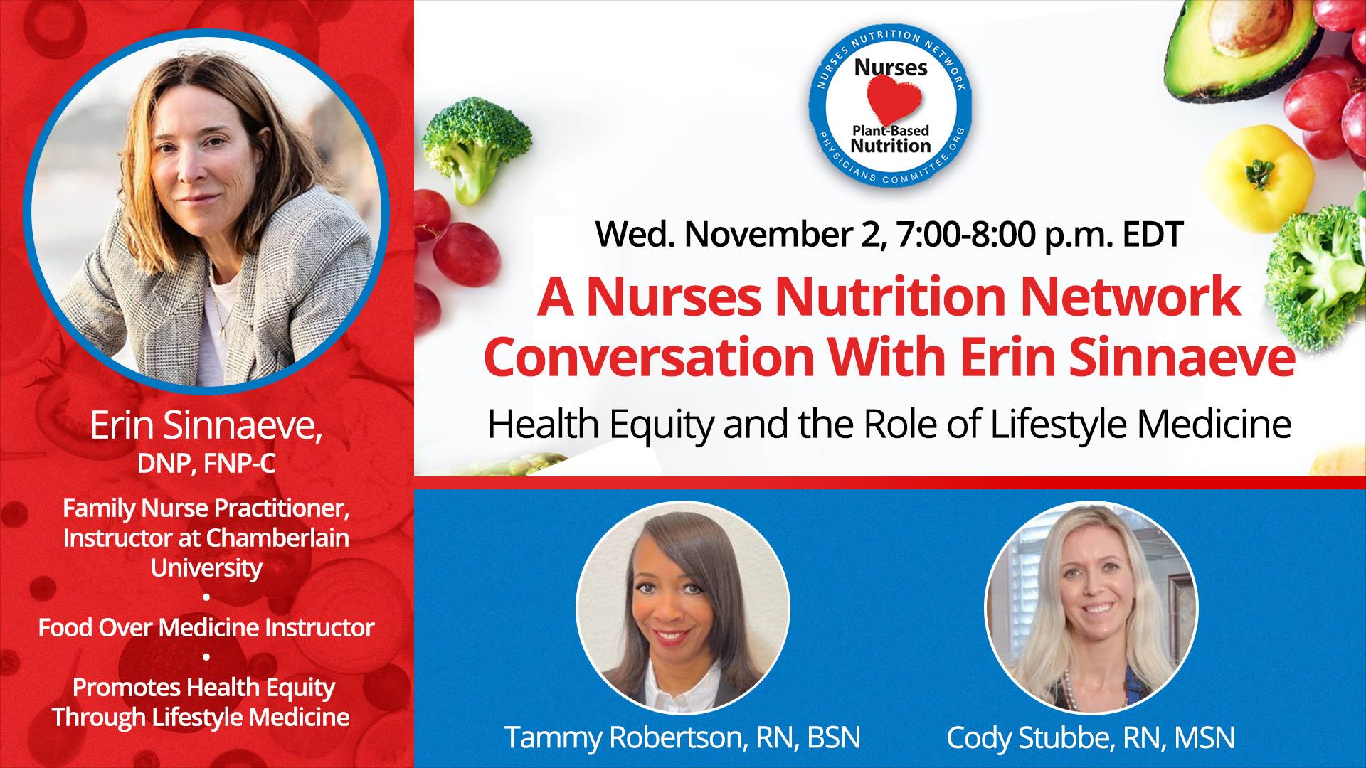 A Nurses Nutrition Network  Conversation with Erin Sinnaeve, DNP, FNP-C