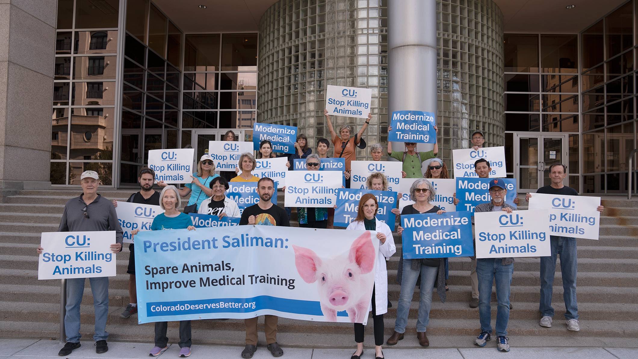 UC Denver Protest September 2022