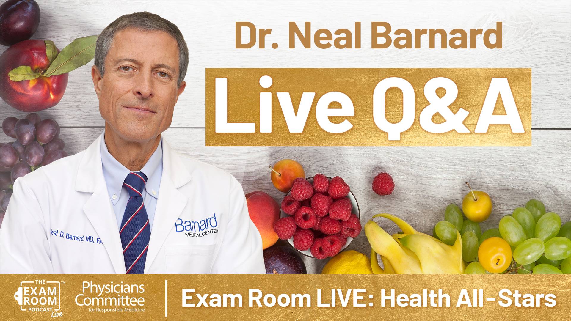 Top Diets Reviewed with Dr. Neal Barnard | Health All-Stars Series