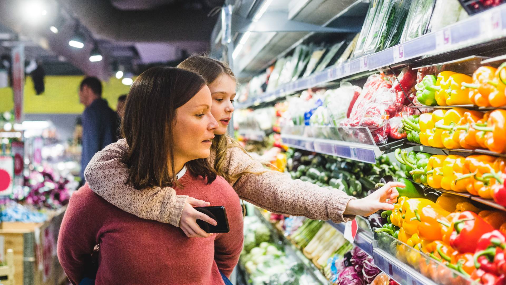 buying peppers