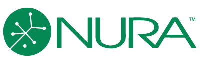 NURA logo green