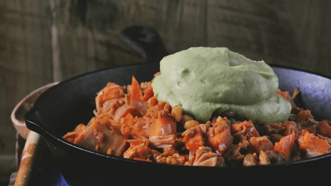 Smokey Jackfruit Hash