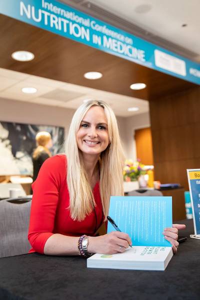 The conference includes networking sessions and special events, like book signings with featured speakers!