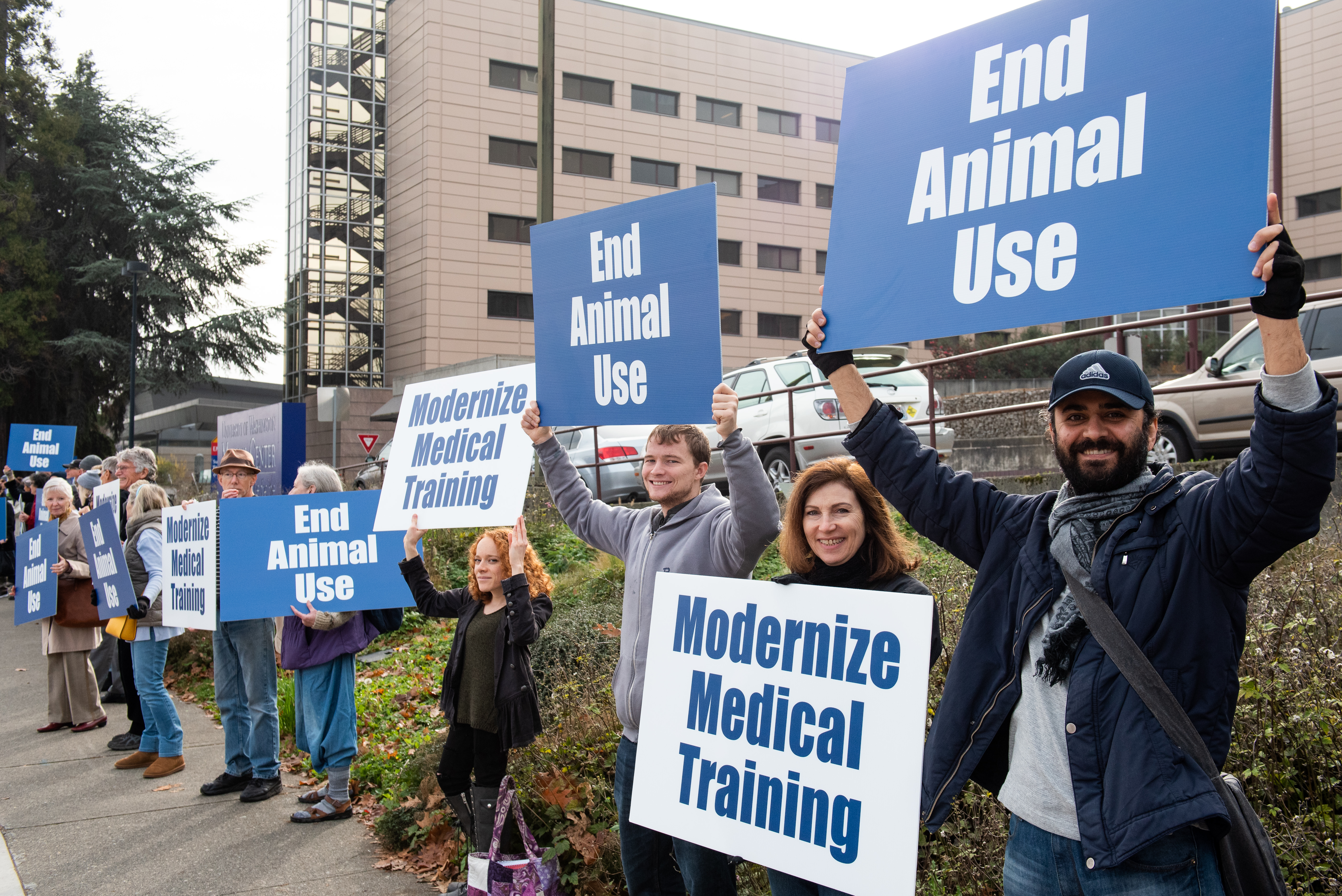 Demonstration at University of Colorado to Save Animals