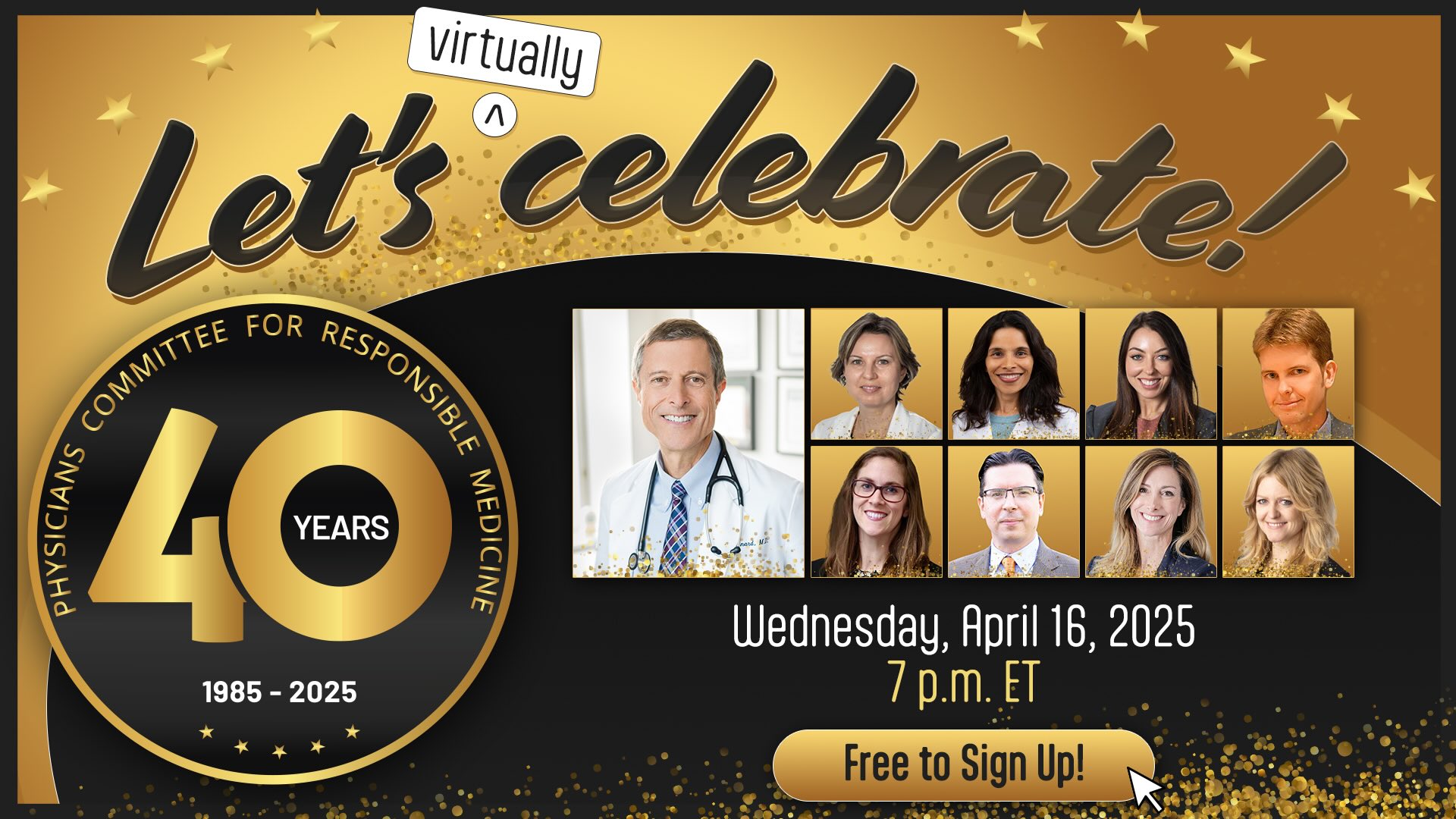 PCRM 40th Anniversary