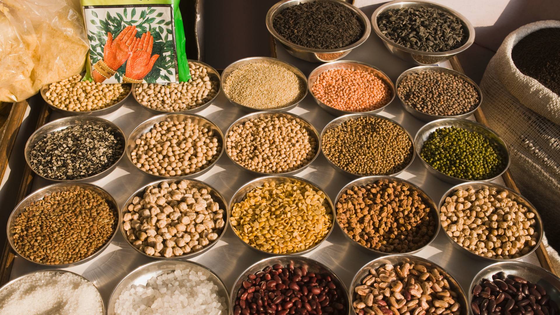 legumes in Indian market