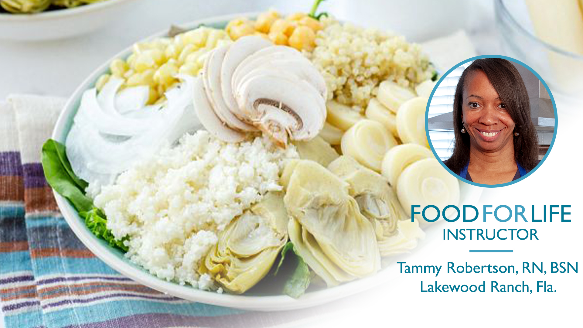 Green and White Summer Salad