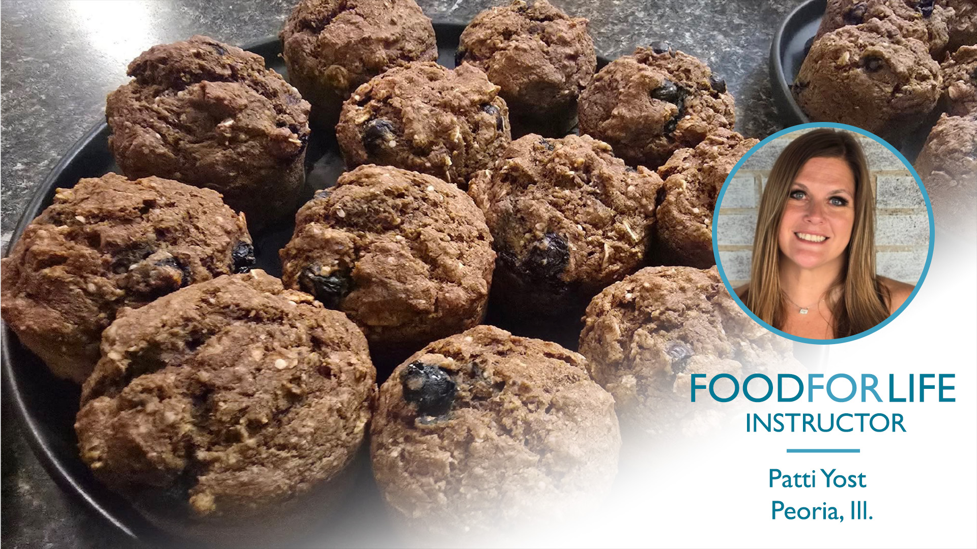 Blueberry Muffins with Cranberry Butter