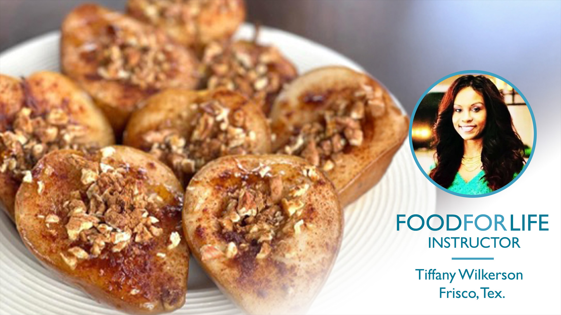 Cinnamon Baked Pears