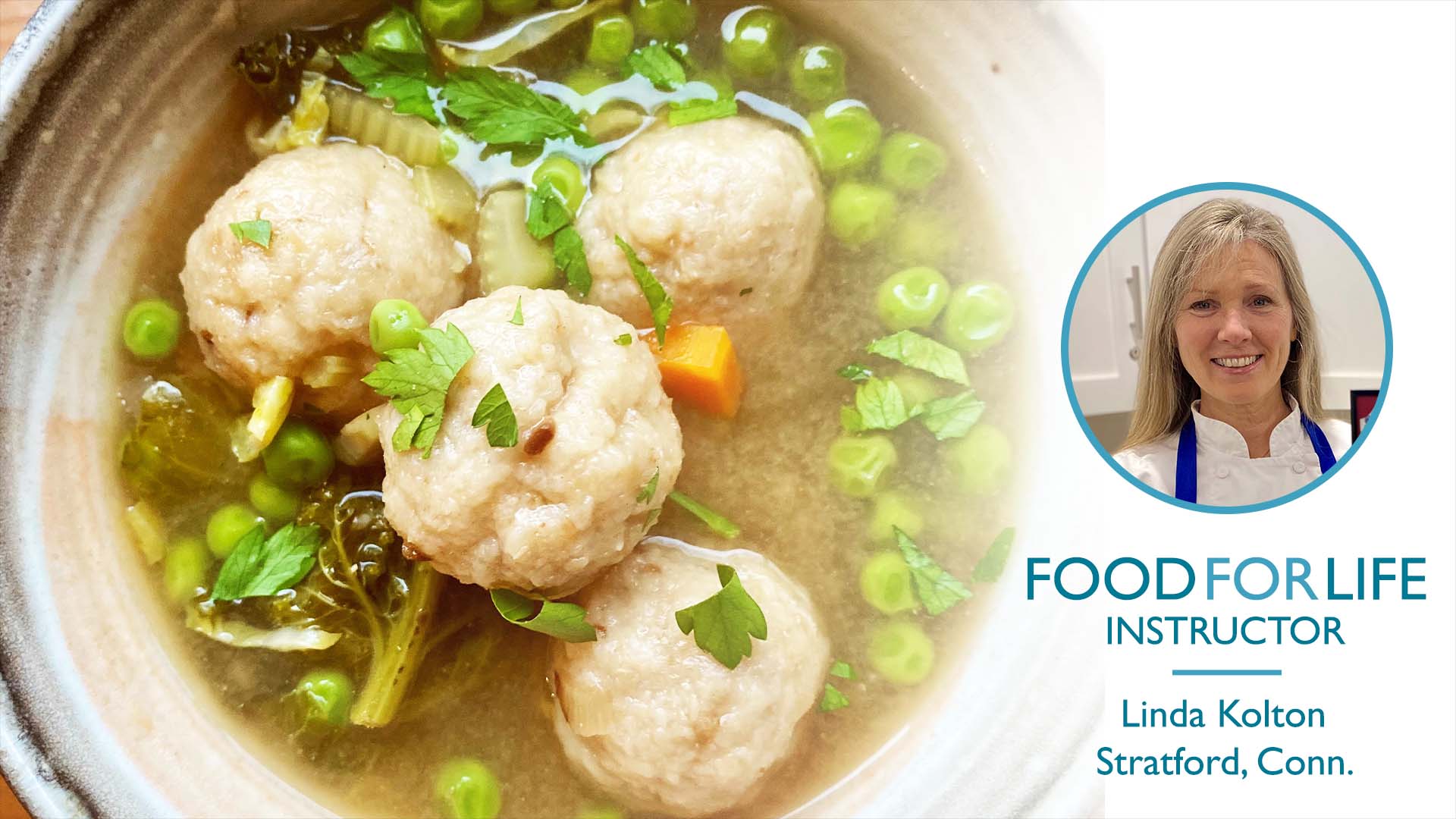 Spring Matzo Ball Soup