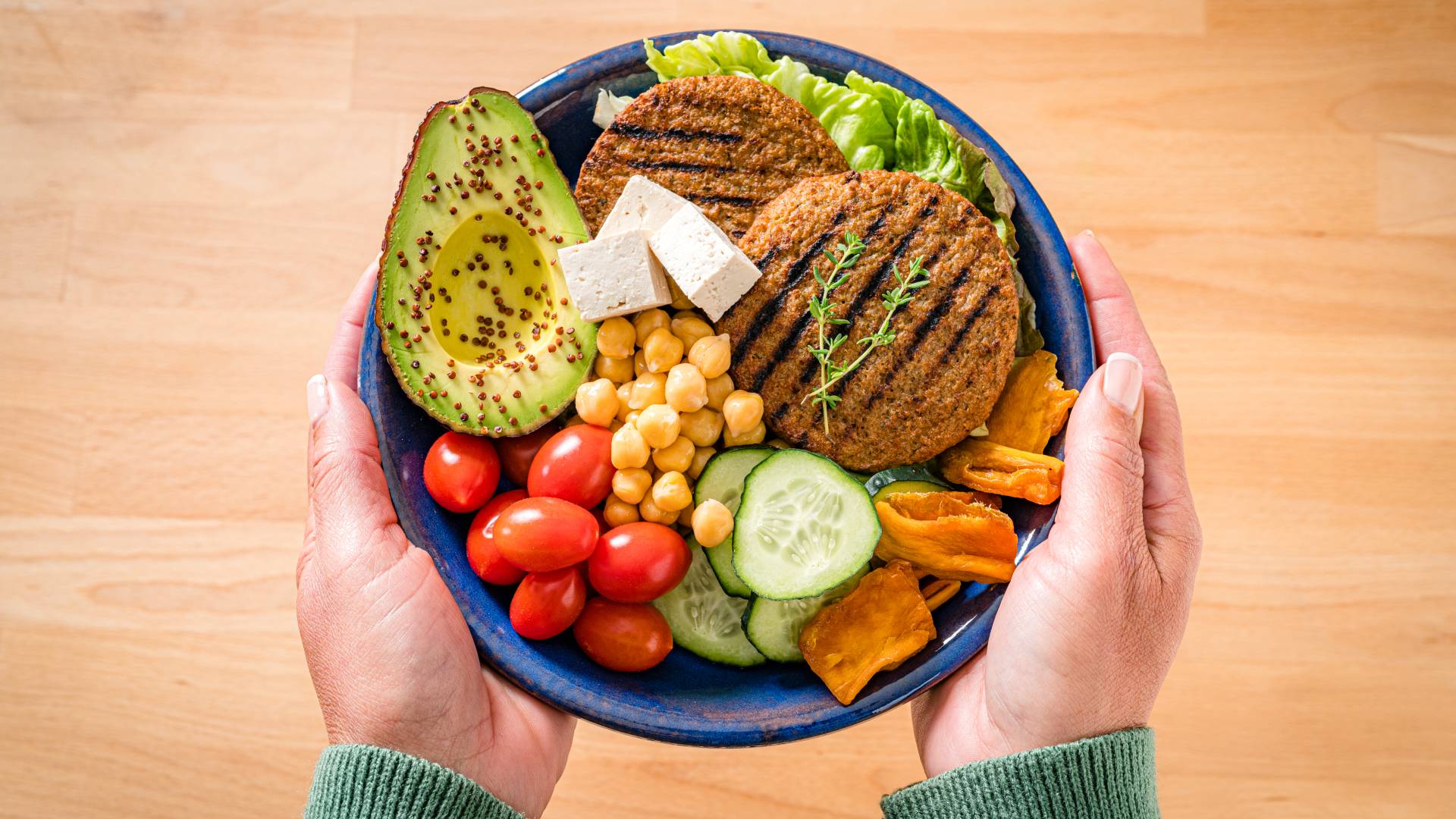 healthy plant-based food