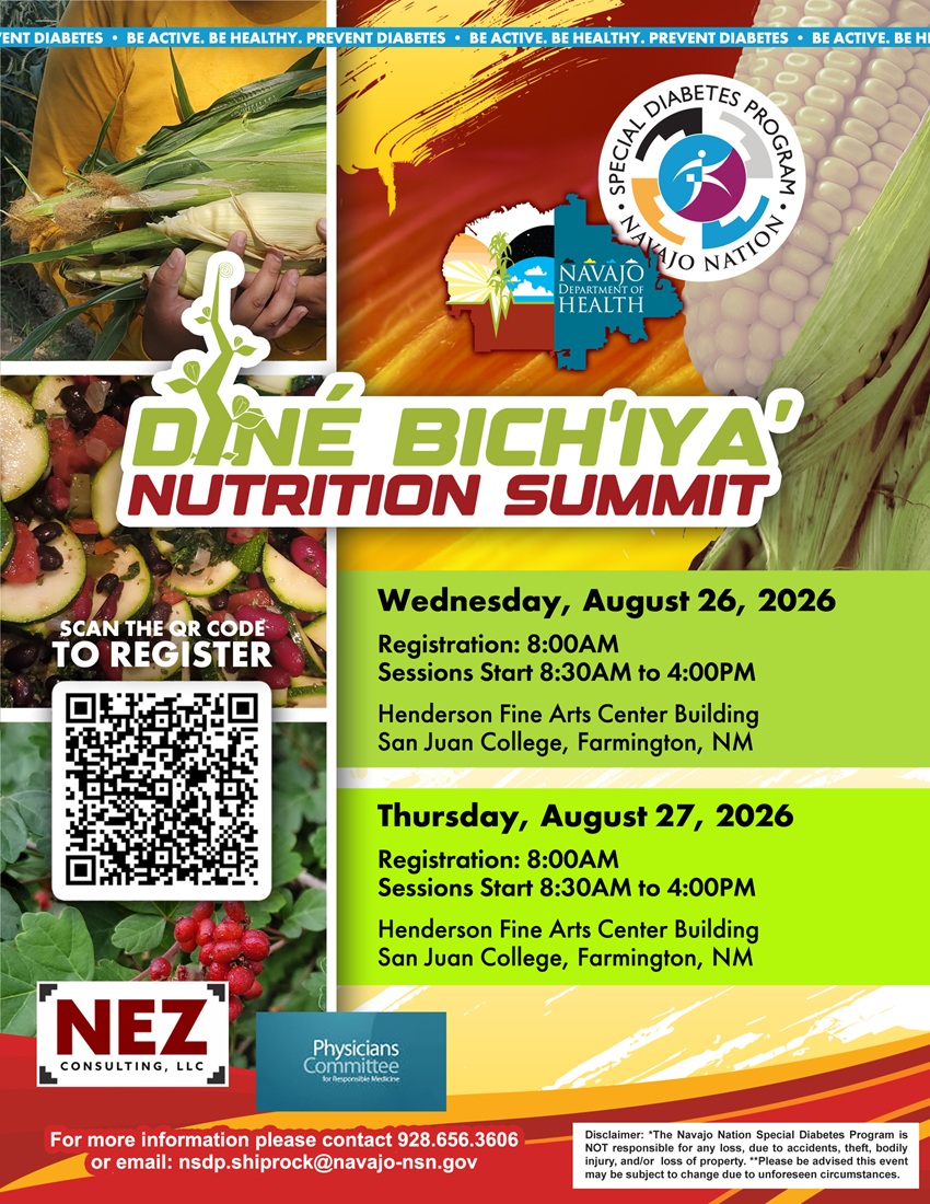 Dine Bichi'iya' (Navajo Food) Nutrition Summit
