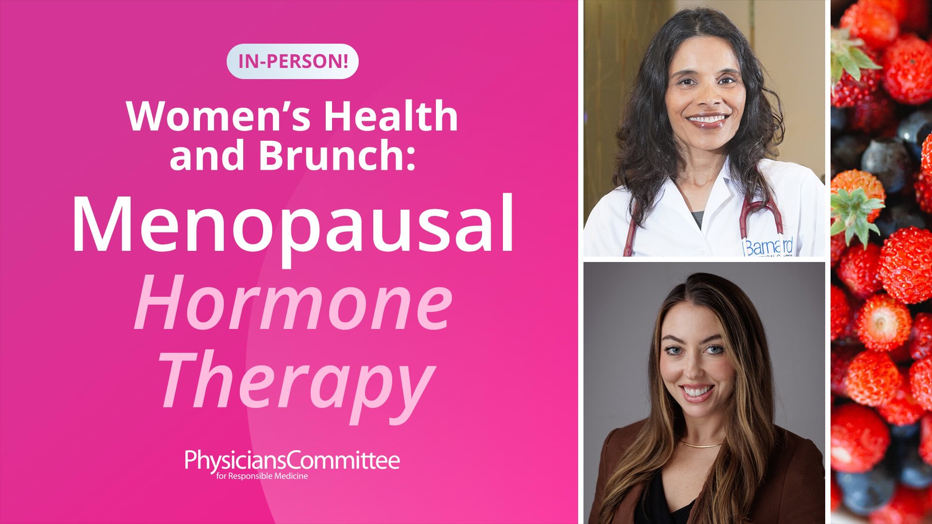 Women's Health Brunch and Learn: Menopausal Hormone Therapy