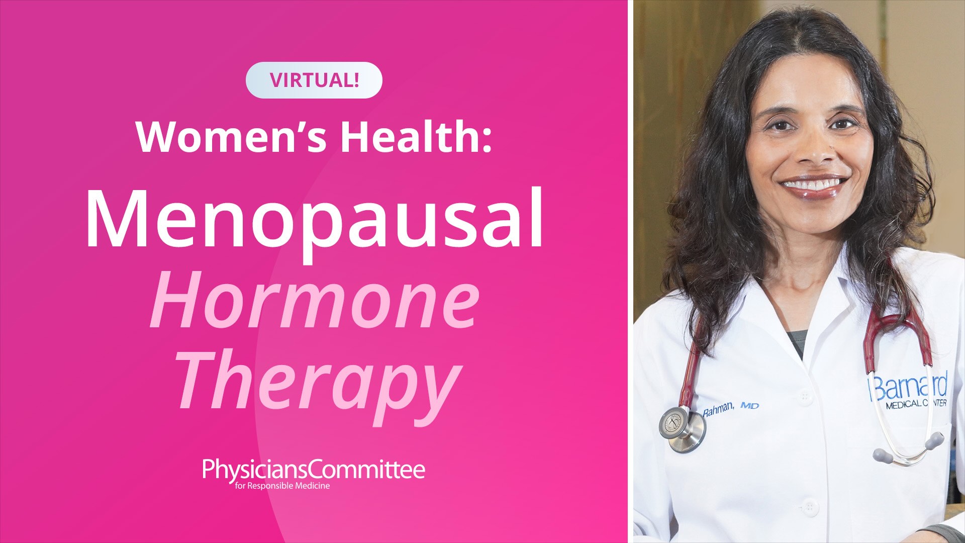 Women's Health: Menopausal Hormone Therapy