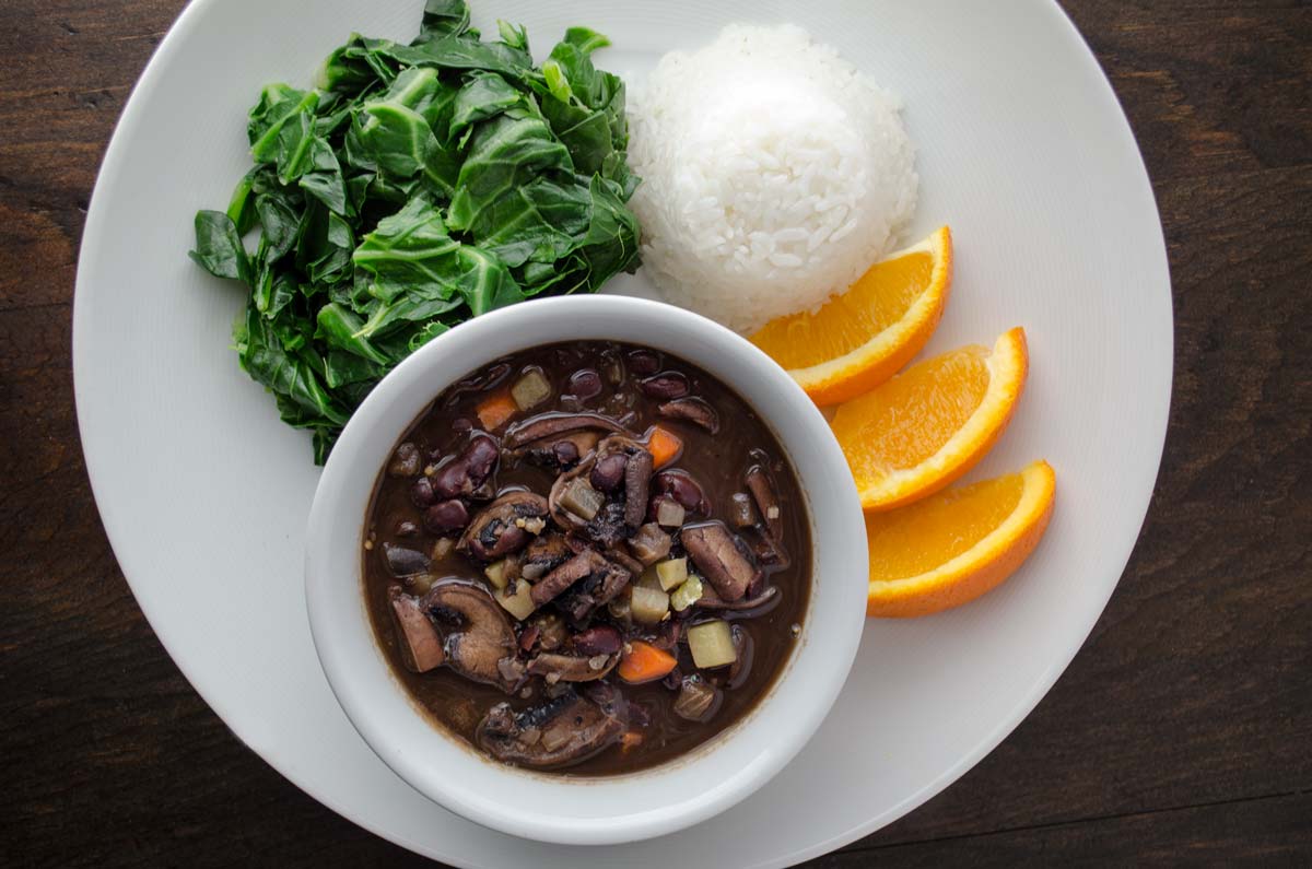 Feijoada de portobello