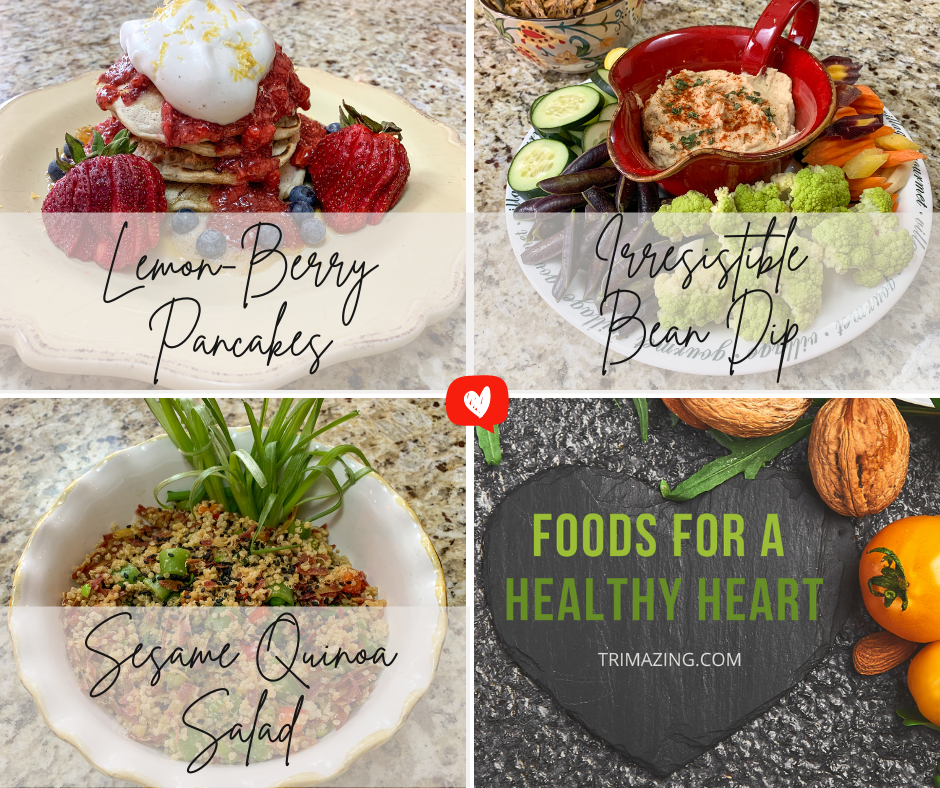 Foods for a Healthy Heart trimazing.com