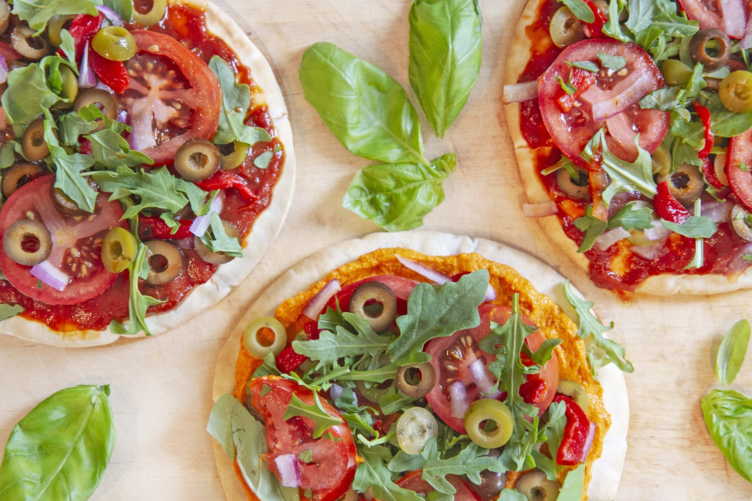 Pita Pizzas