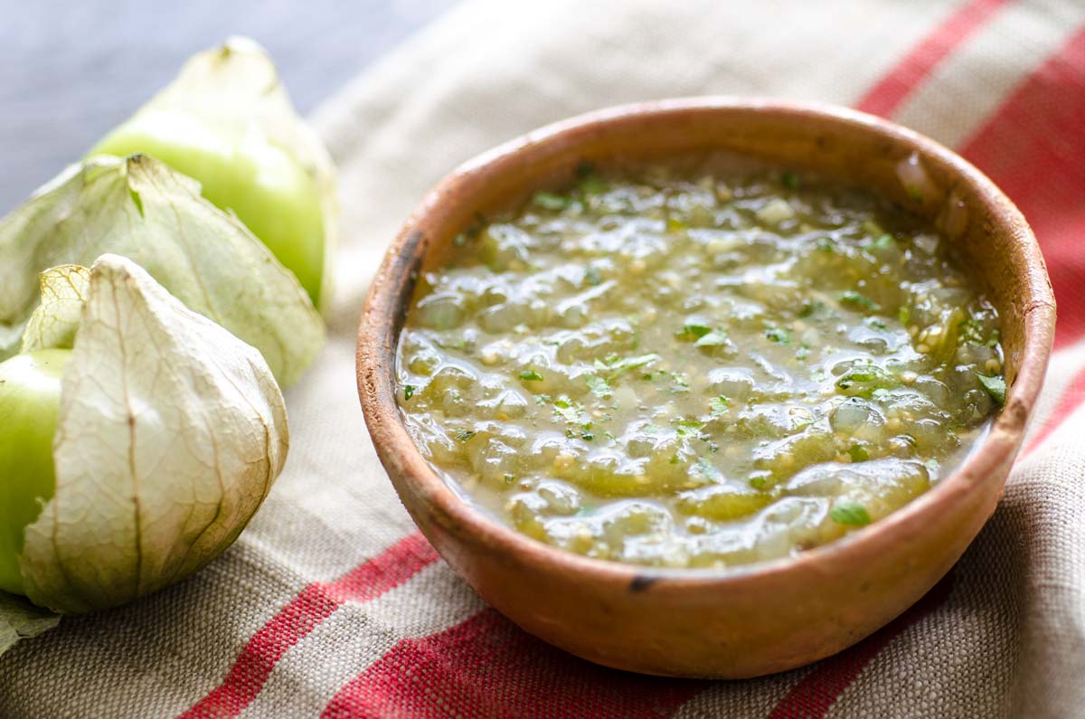 Salsa de tomatillo