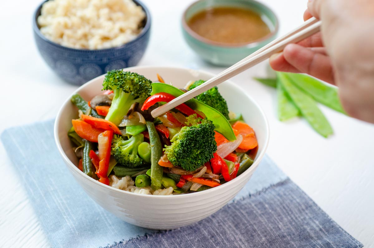 Stir-fried Mixed Greens 