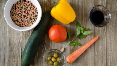 Lentil Cucumber Salad