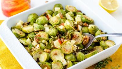 brussels sprouts in bowl