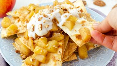 apple pie nachos 2