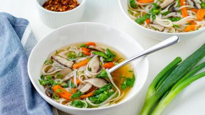 Miso Soup in Bowls