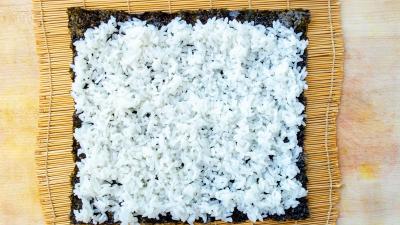 rice on nori