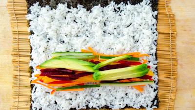 nori with vegetables