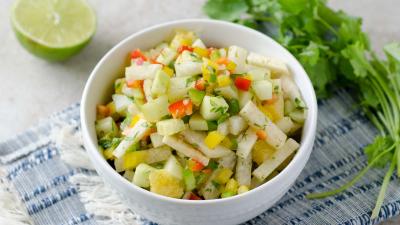 Ensalada de jícama