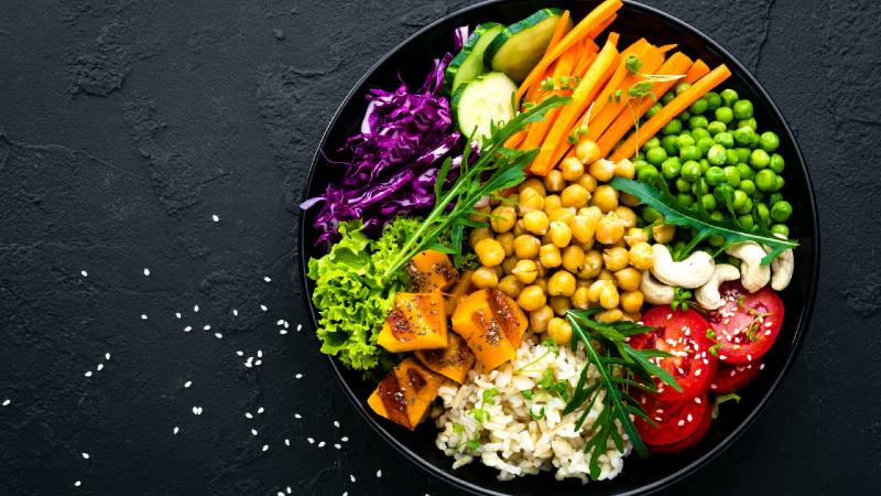 Plant-Based Diets That Follow National Recommendations Reduce Inflammation